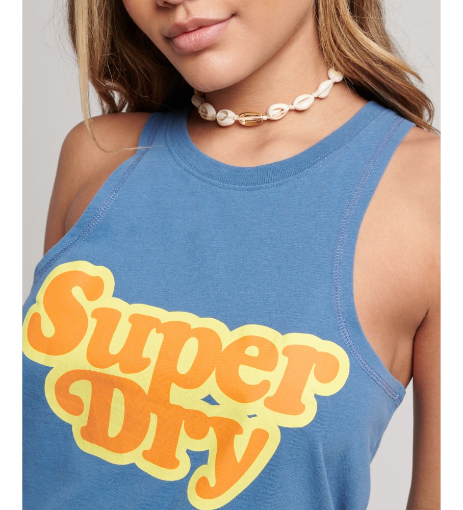 Camiseta Superdry Vintage Cooper Classic azul