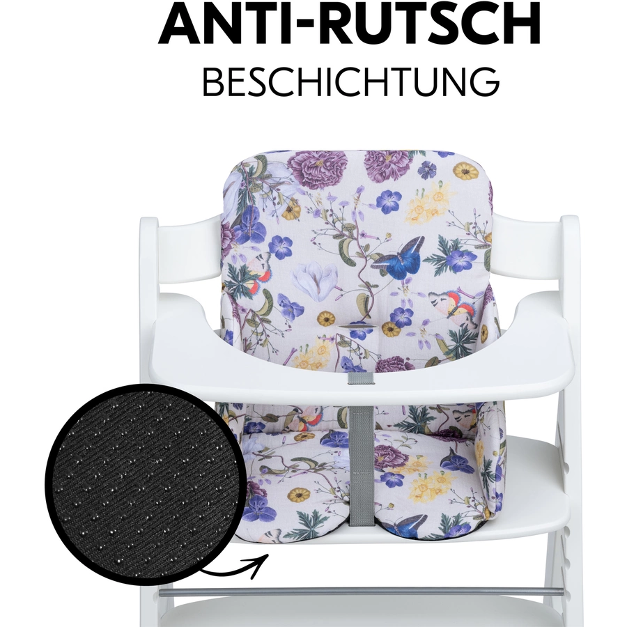 hauck Hochstuhlauflage Baby Pad Floral Beige
