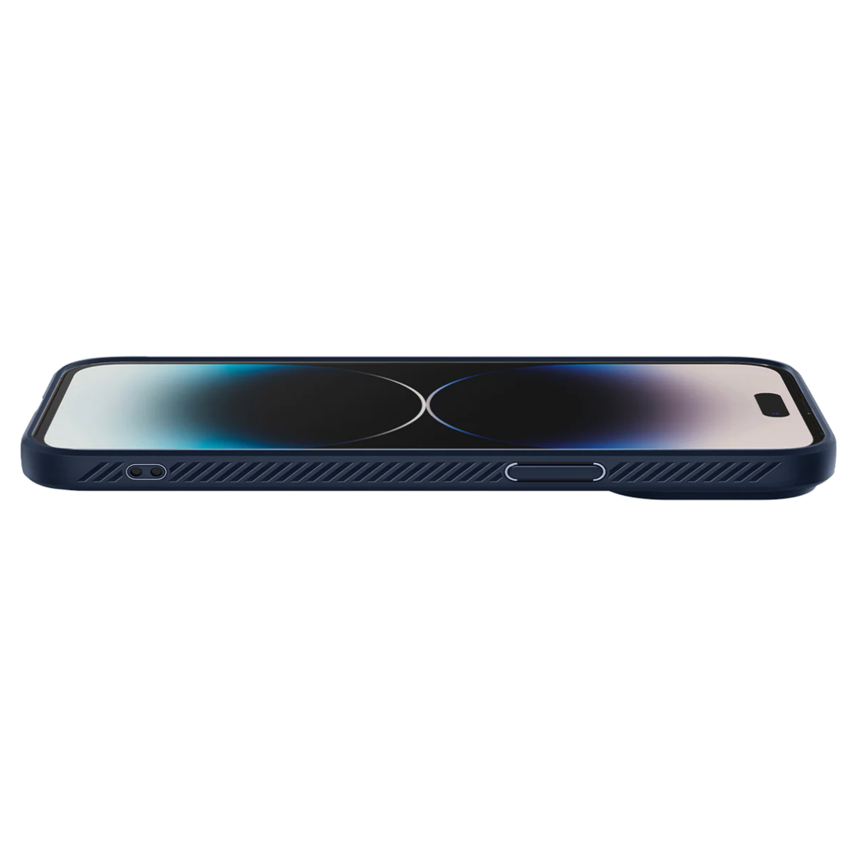 iPhone 14 Pro Liquid Air Case Gummi Hülle (ACS04958) - Navy (Matt)