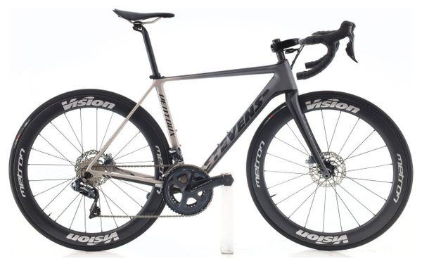 Produit reconditionné · Stevens Ventoux Carbone Di2 11V · Gris / Vélo de route / Stevens | Très bon état