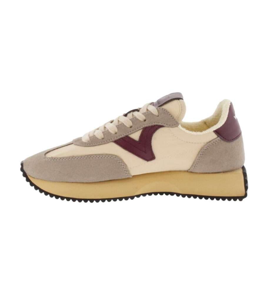 Tênis Victoria Cosmos Retro Multicolorido em Couro