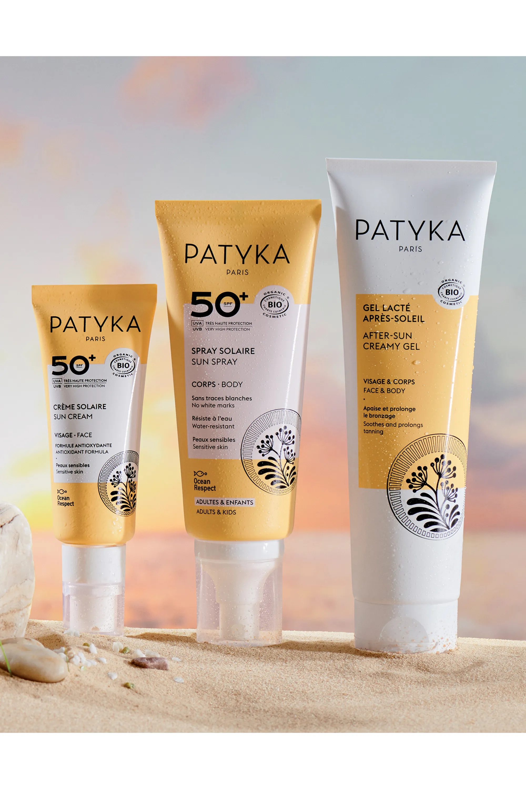 Patyka Gel lacté après-soleil visage et corps-150 ml