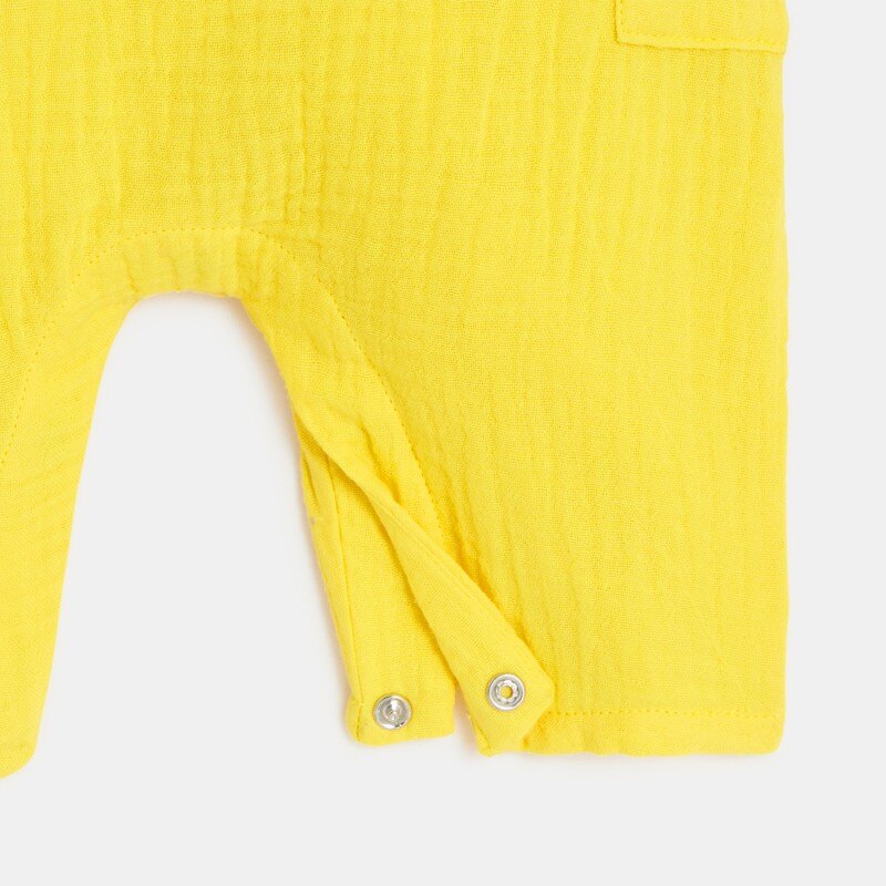 Salopette courte bébé jaune Catimini Jaune