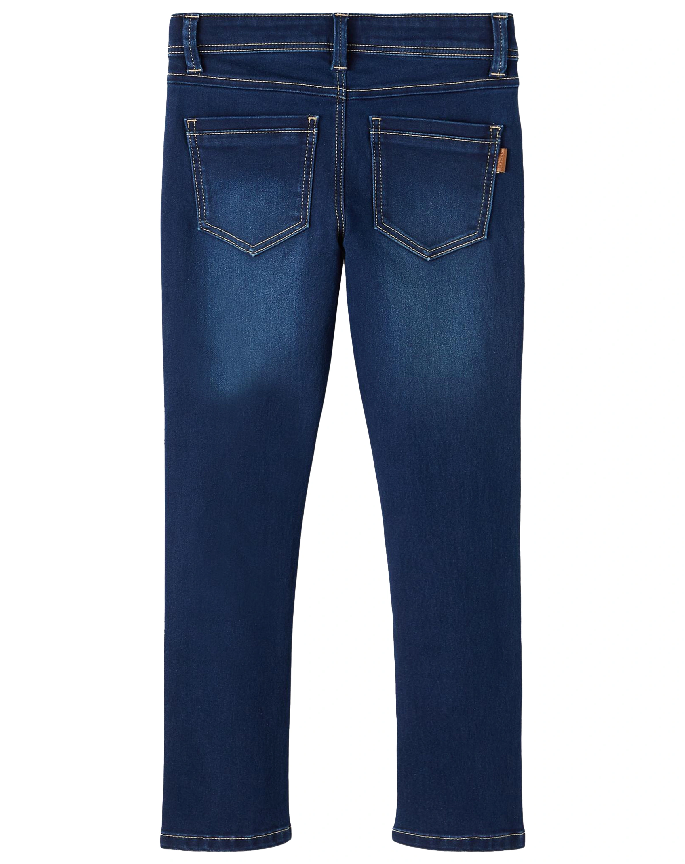 Jeanshose NKMTHEO DNMTAX X-Slim Fit in dark blue denim