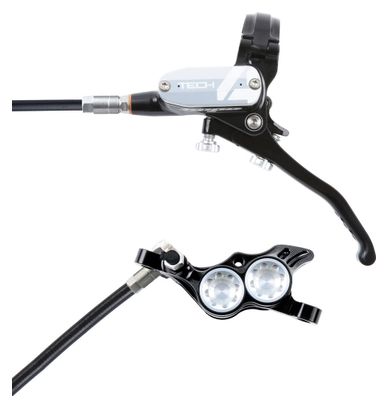 Frein Avant Hope Tech4 E4 Noir / Argent Durite Standard