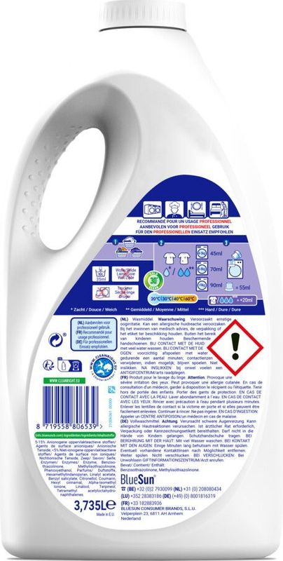 Dreft Vloeibaar Wasmiddel Professiona wasbeurten liter