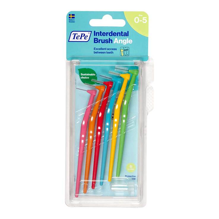 Tepe Angle Interdentalbürste gemischt, 6 St