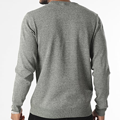 Pull 20715850 Vert Kaki Chiné
