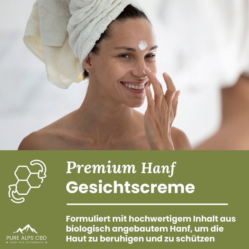 Pure Alps Hanf Gesichtscreme