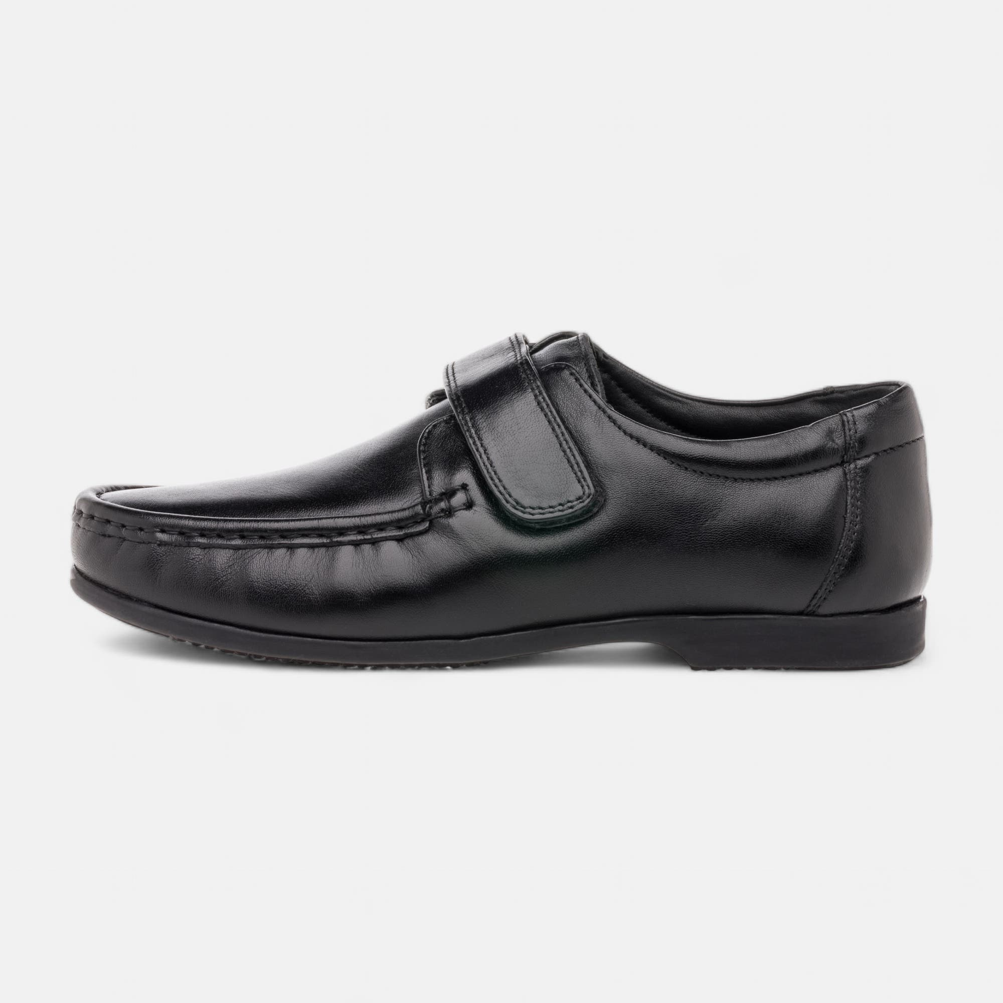 Mocassins Homme en cuir noir