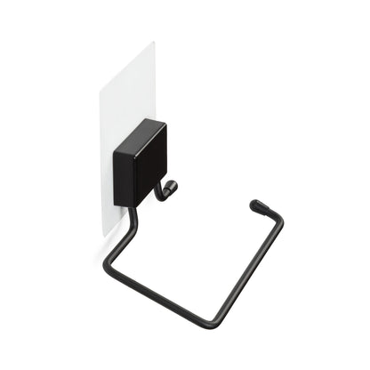 Porte papier toilette autoadhésif haute résistance Bestlock Magic Black noir