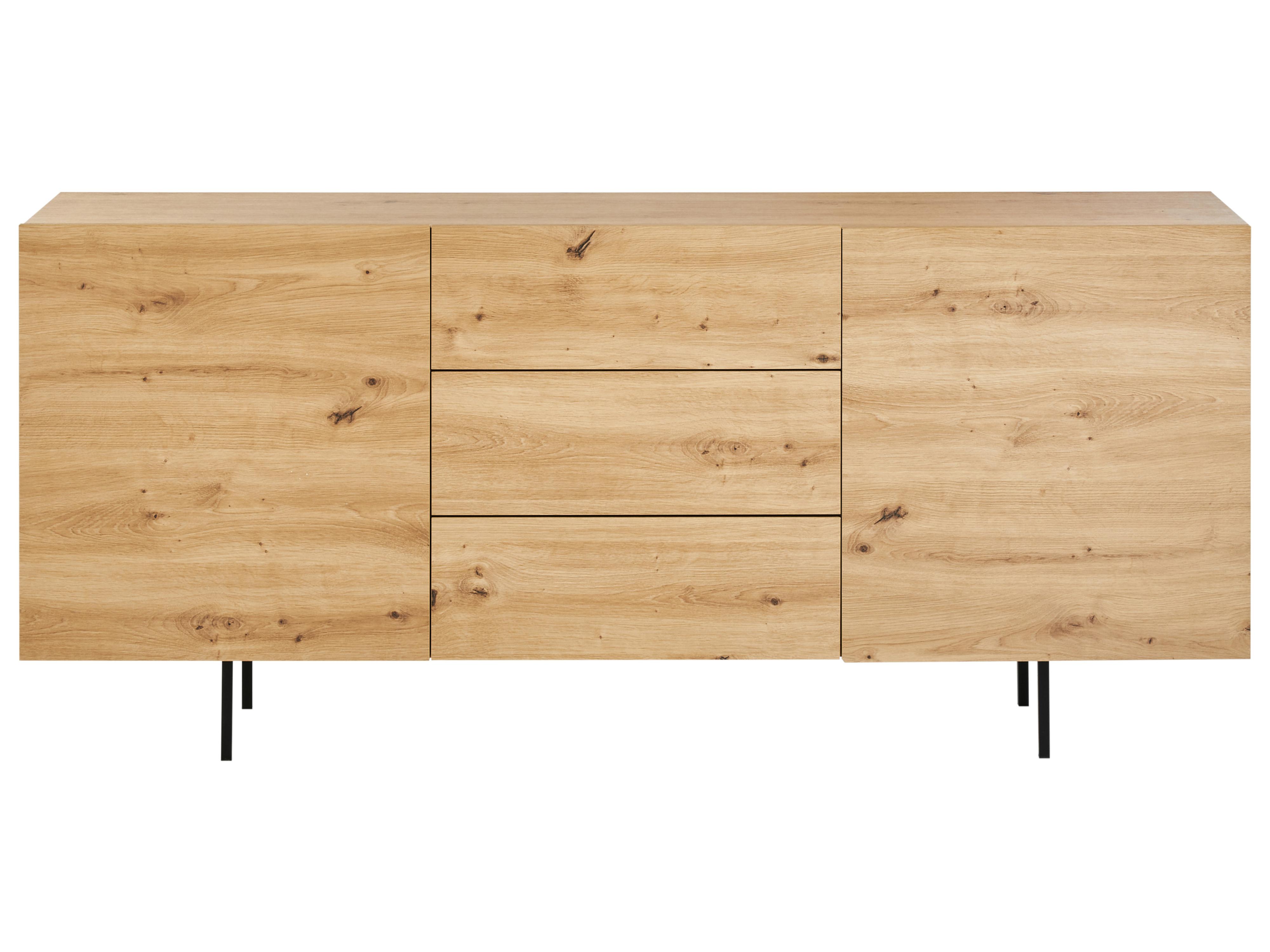Dressoir met 2 deuren KENORA Lichtbruin