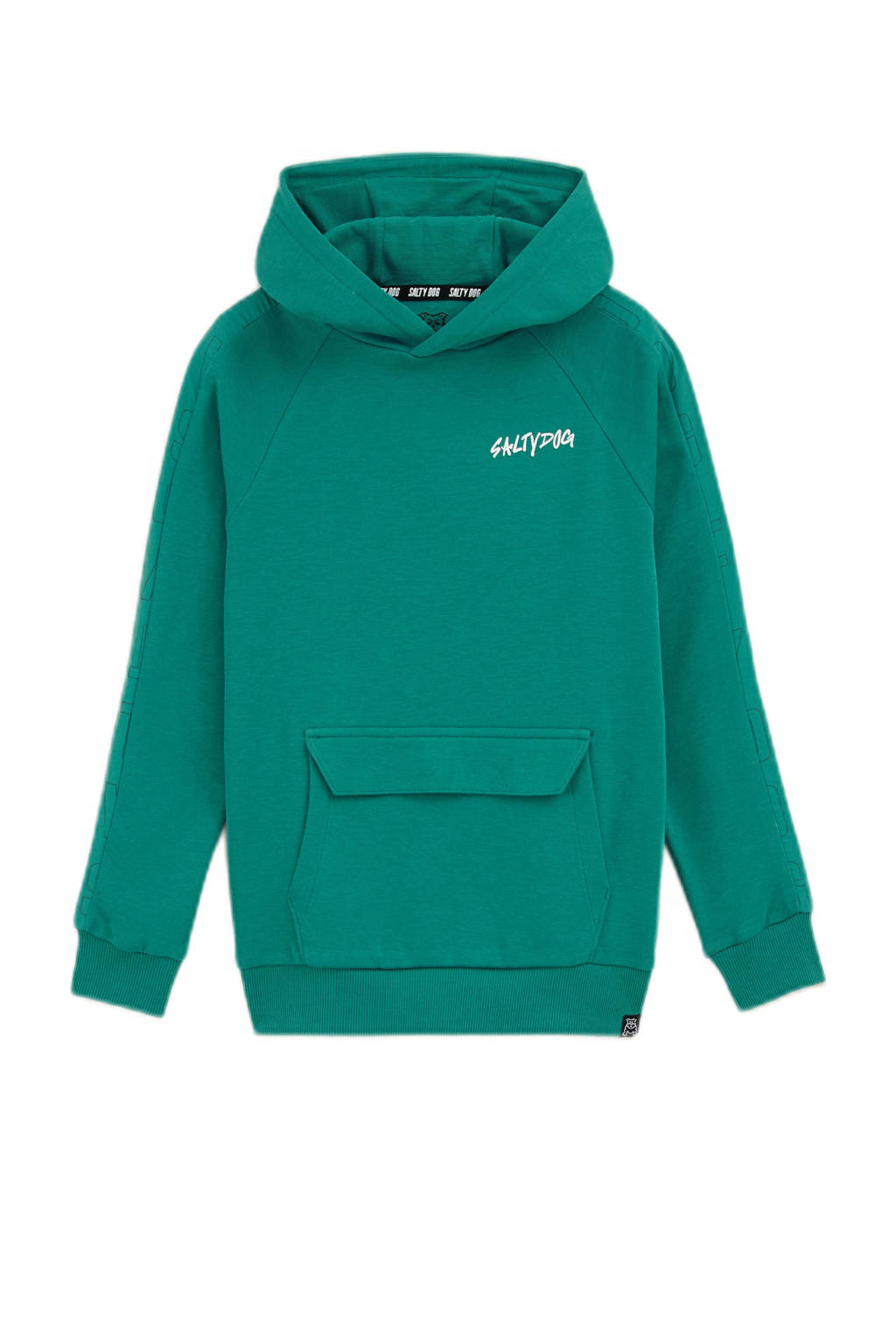 WE Fashion sweater petrol groen