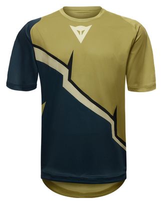 Maillot Manches Courtes Dainese HgAER Bleu/Vert