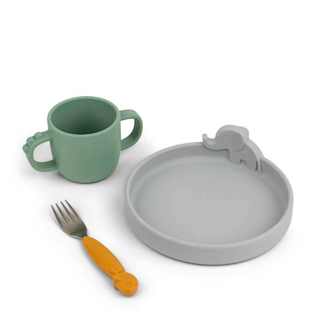 Peekaboo diner set Deer friends Colour Mix
