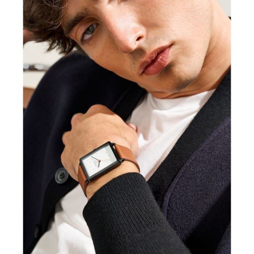Skagen Hagen SKW6929 Herreur, Silver/Brown, 36 mm