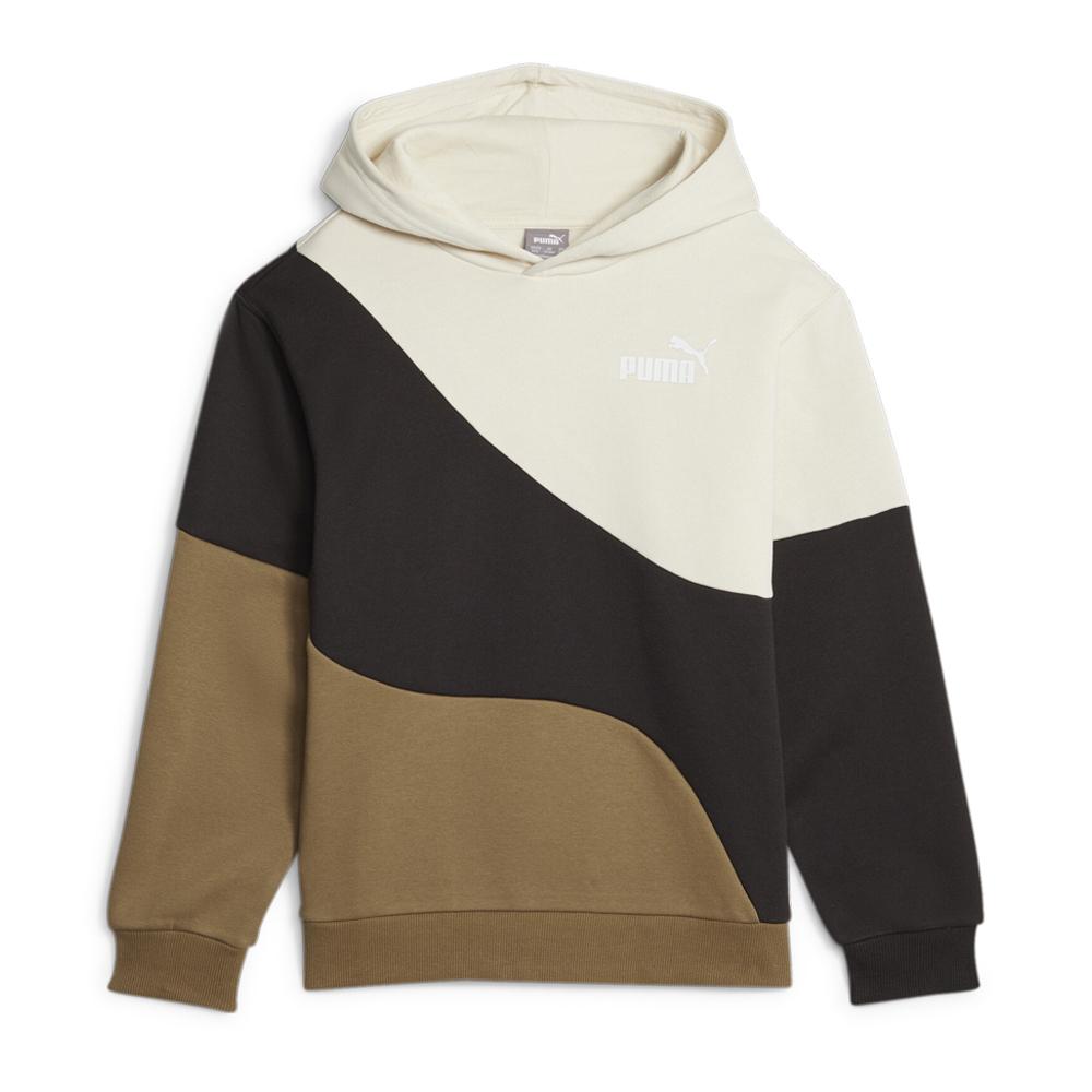 Puma Sweat Beige/Marron Garçon Puma Power Cat