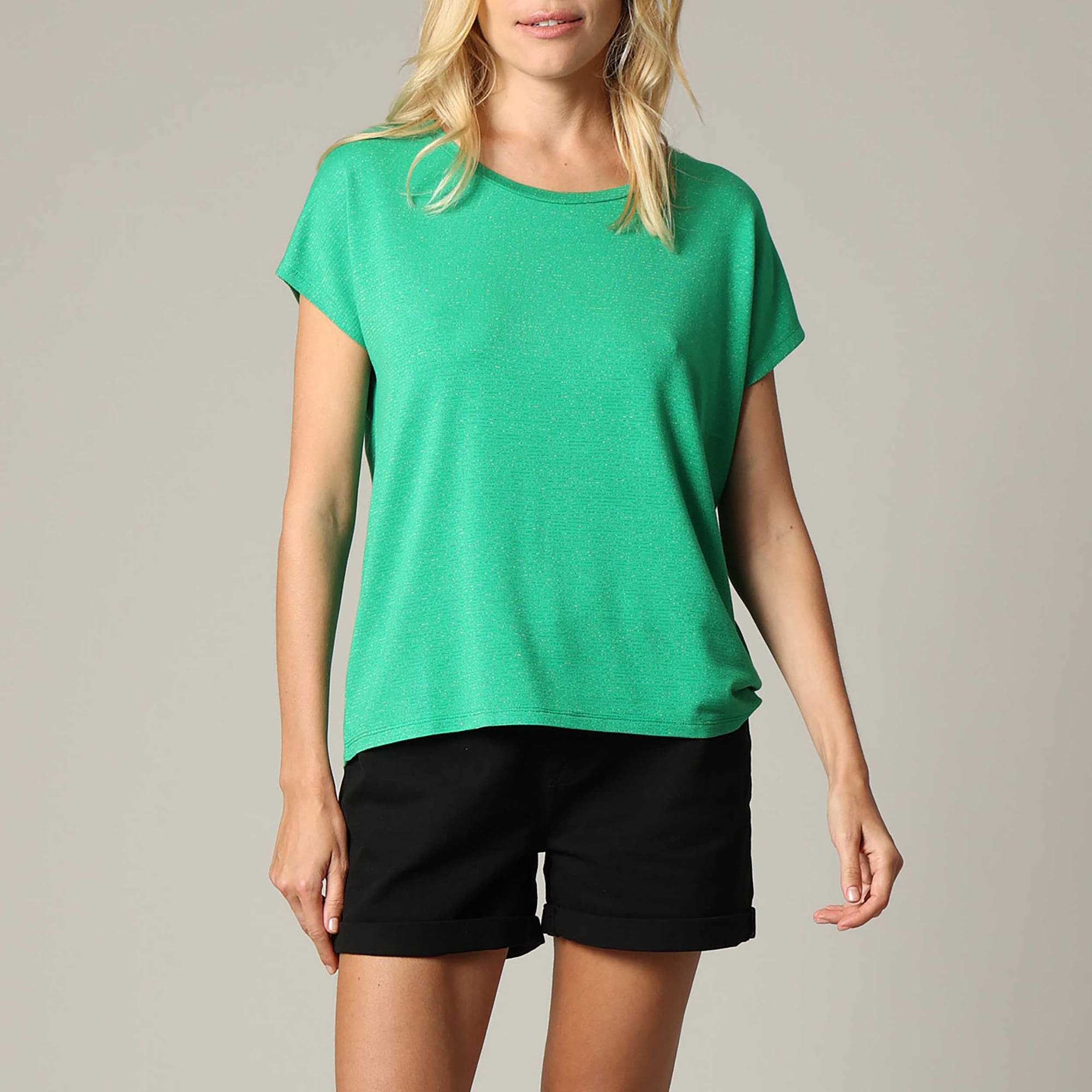 Top Femme vert