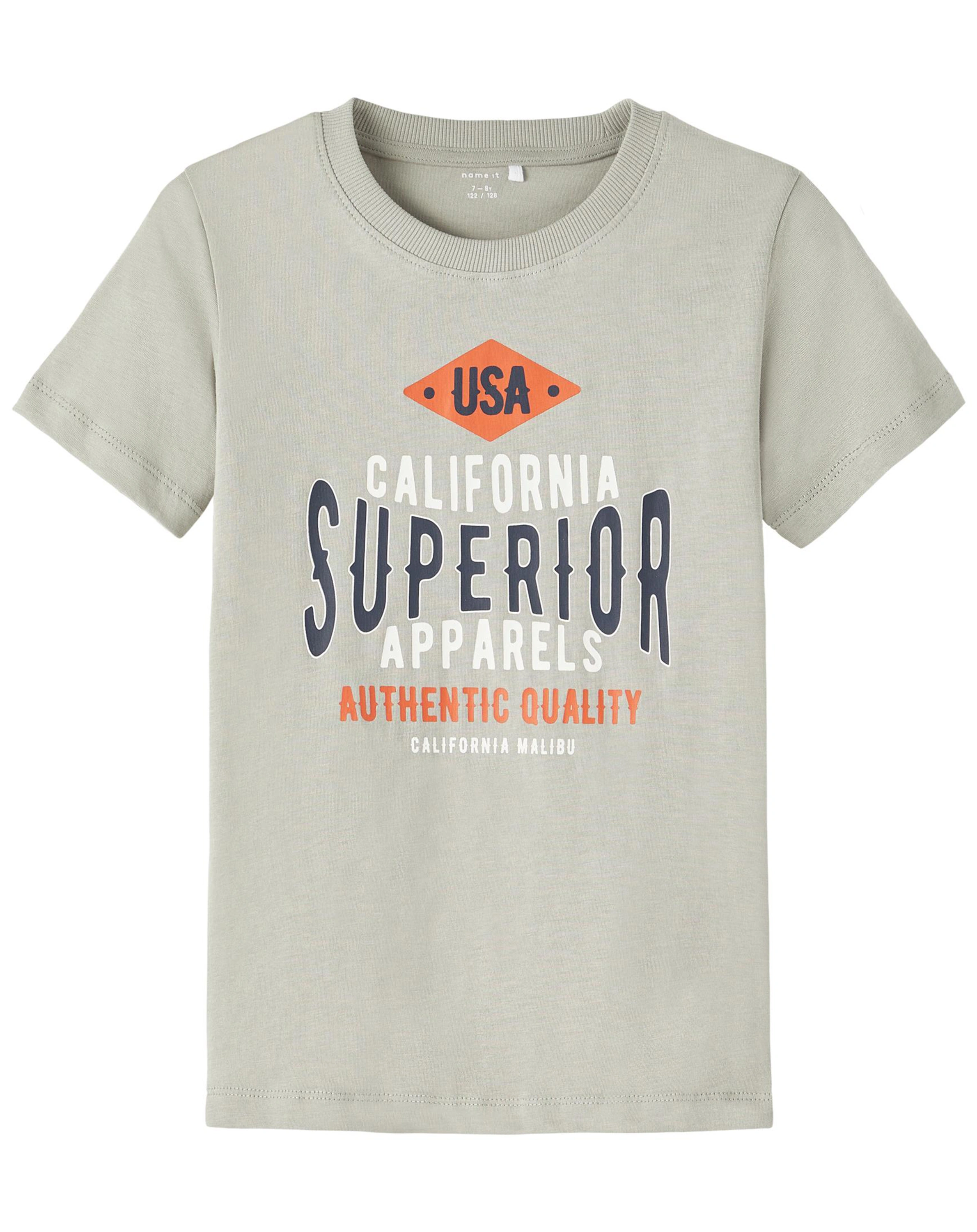 T-Shirt NKMBERT - SPERIOR in wrought iron