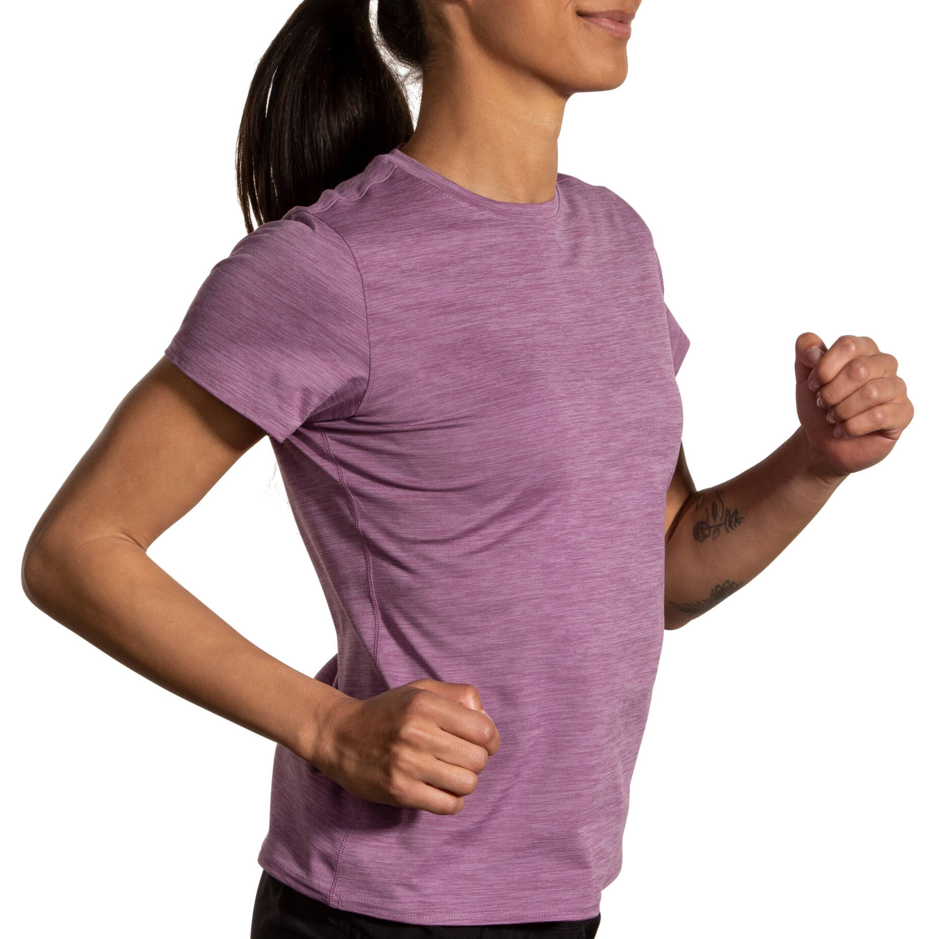Brooks| Damen Laufshirt LUXE SHORT SLEEVE Kurzarm
