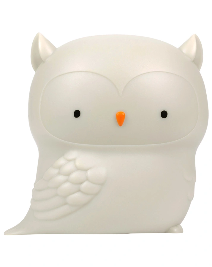 LED-Nachtlicht LITTLE LIGHT – OWL in weiß