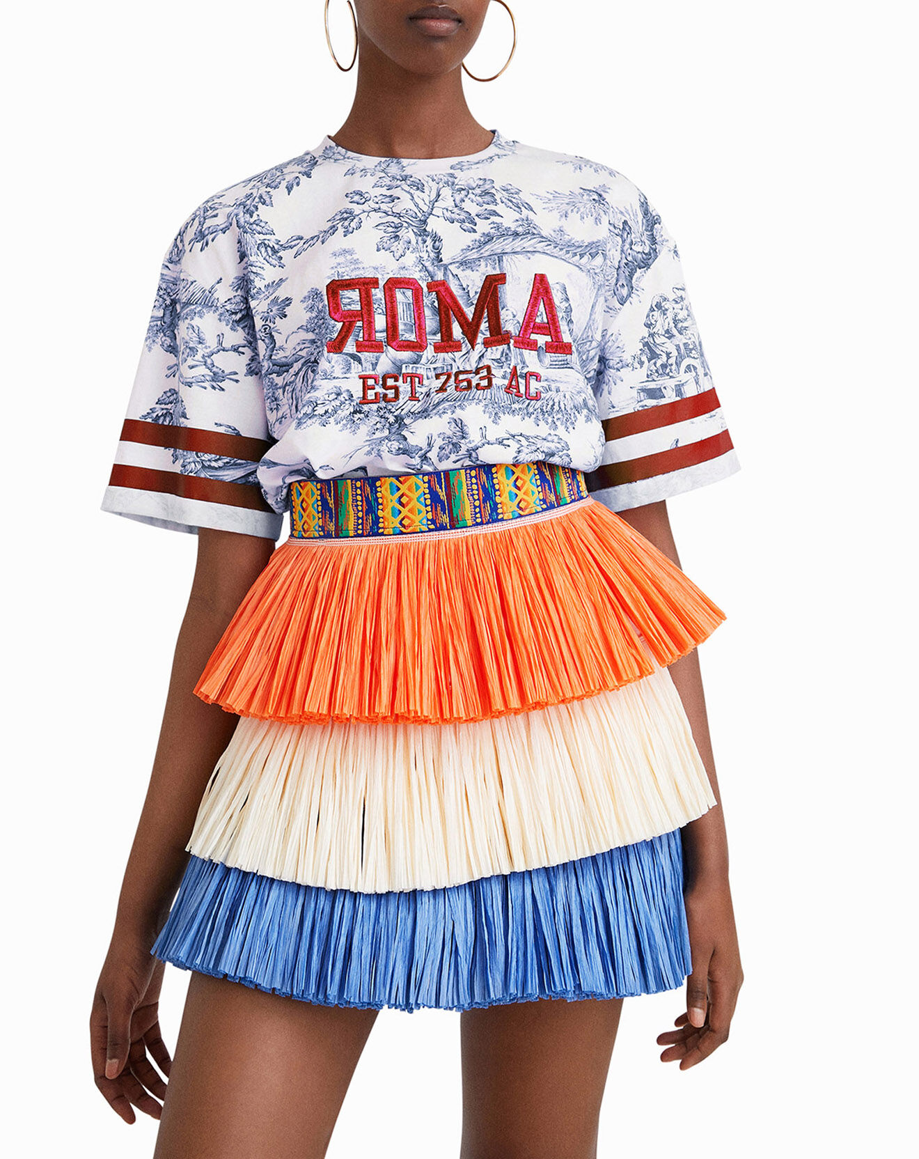 Desigual Top Alfredine bleu klein