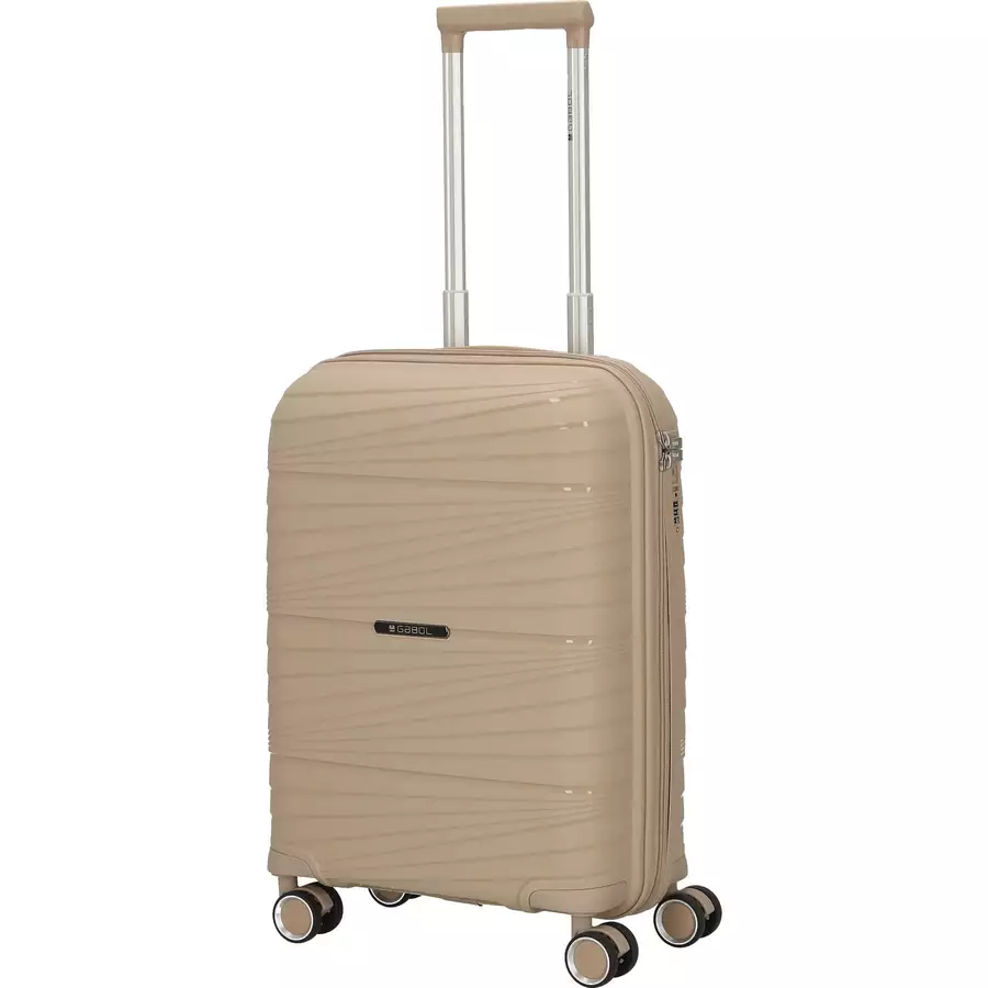 Gabol Kiba - 4-Rollen-Kabinentrolley 54 cm beige