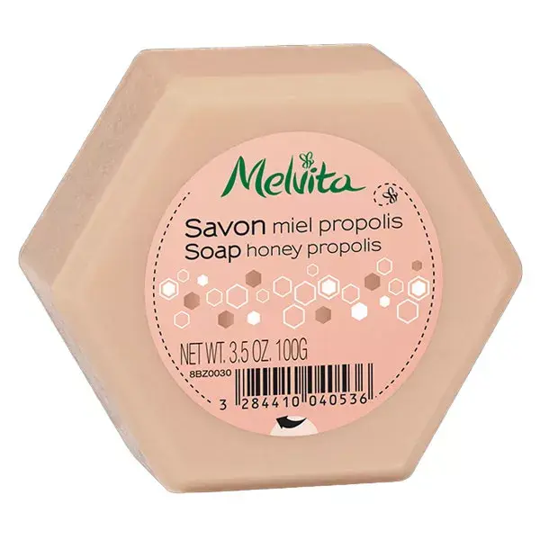 Sabonete Natural Melvita Essentials com Mel Orgânico e Própolis 100g
