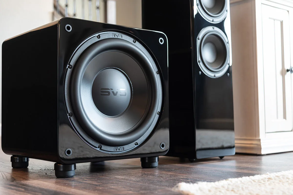 SVS SB-3000 Noir laqué Caissons de basses