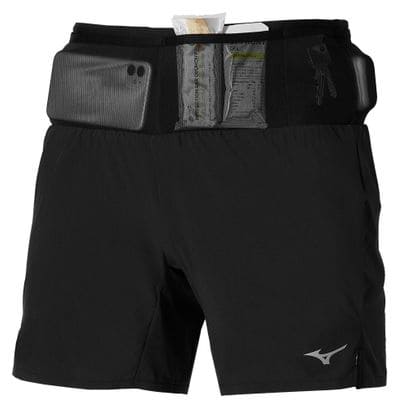 Short Mizuno Multi Pocket Noir Homme