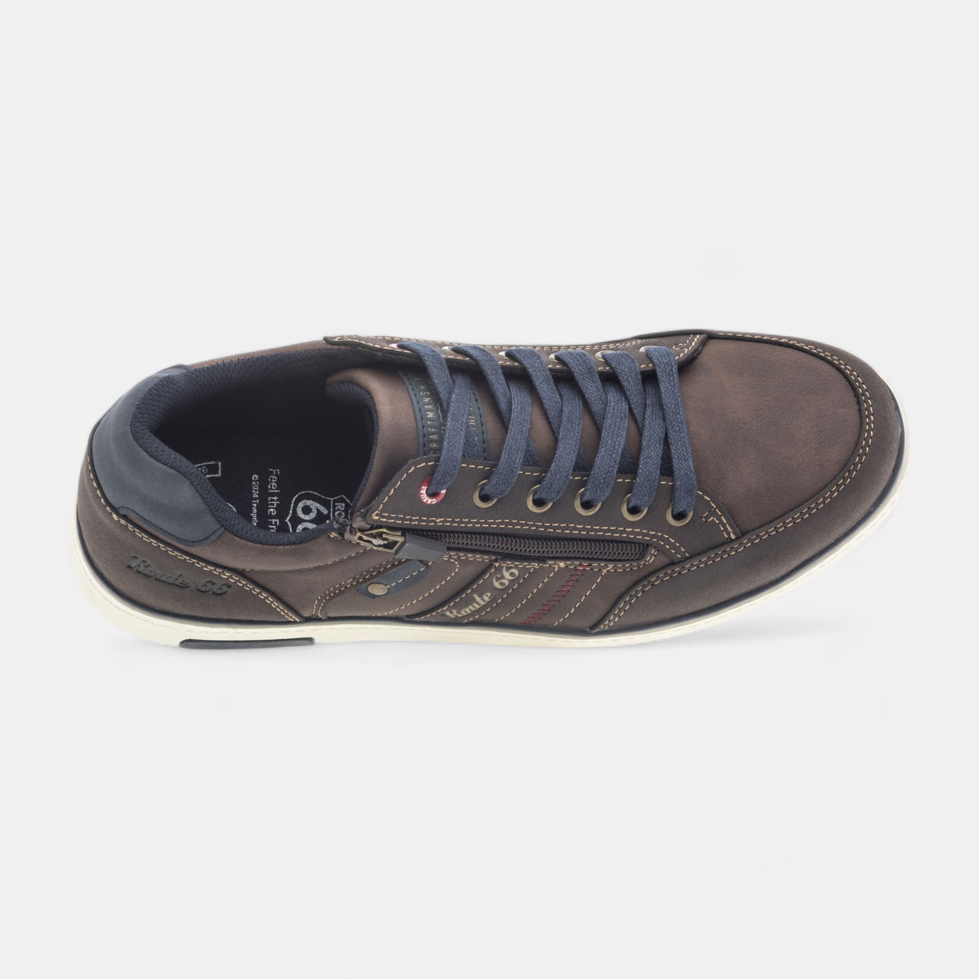 Baskets basses Homme marron