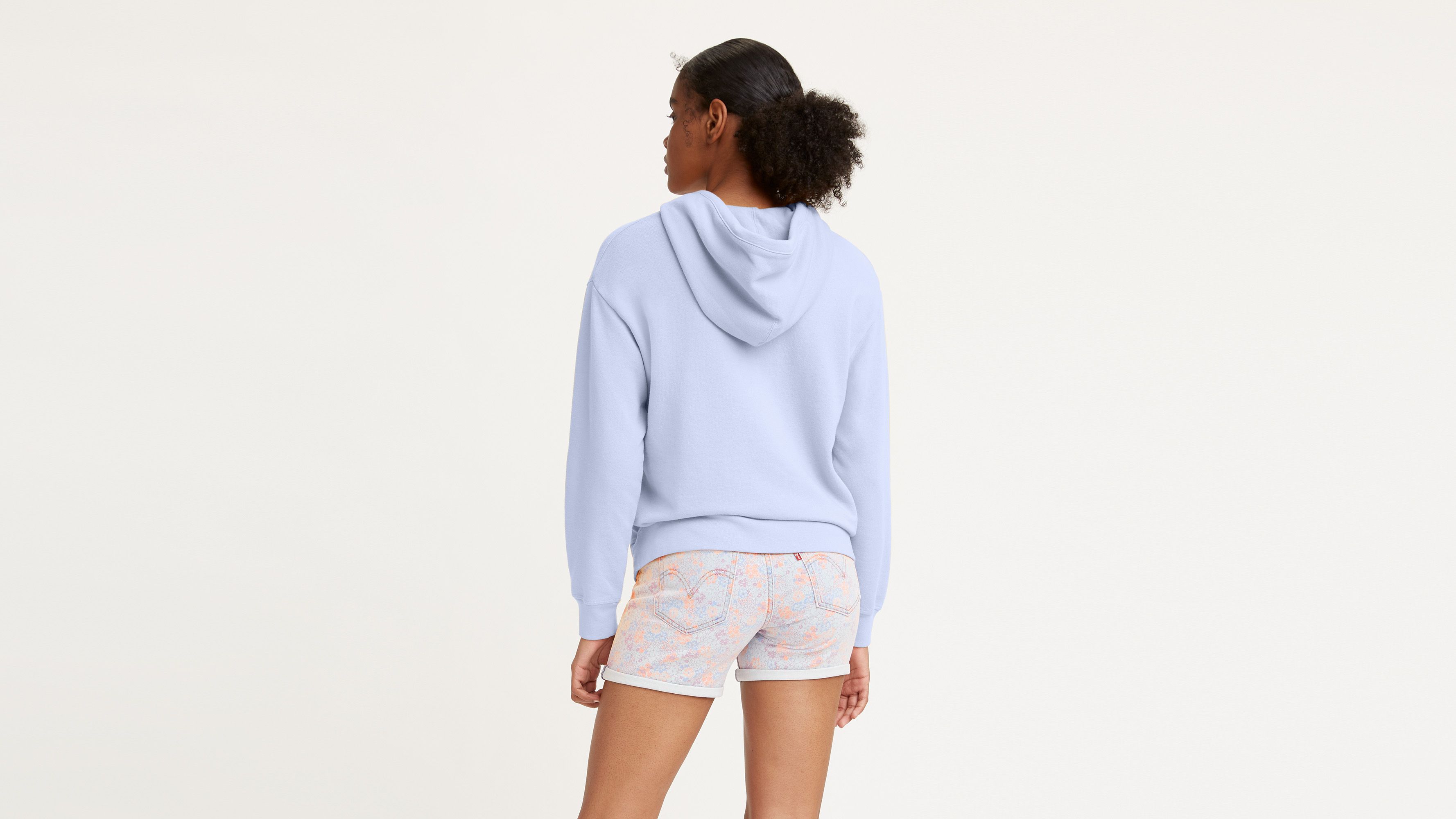 Sweat à capuche Standard - Brunnera Blue - Bleu