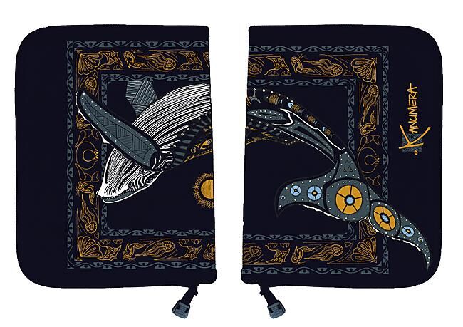 KANUMERA - CARNET SANS SPIRALE ORIGINE LA BALEINE