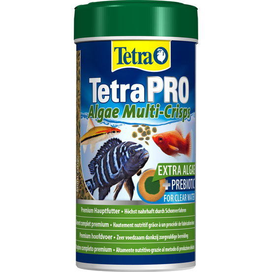 Nourriture pour poissons exotiques TetraPro Algae Multi-Crisps 250ml