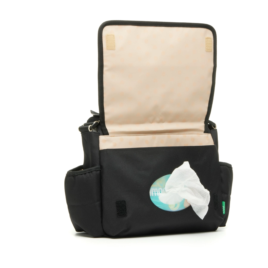 Babymel Kinderwagen Organizer Eco Quilt Black