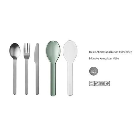 Mepal Besteck-Set Ellipse 3-teilig - Vivid blue