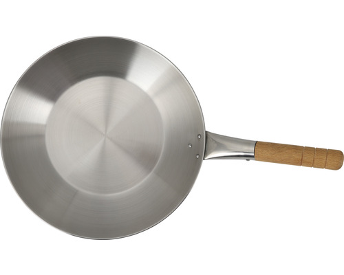 Tenneker® wokpan van roestvrij staal, universeel grillsysteem, platformgrillsysteem