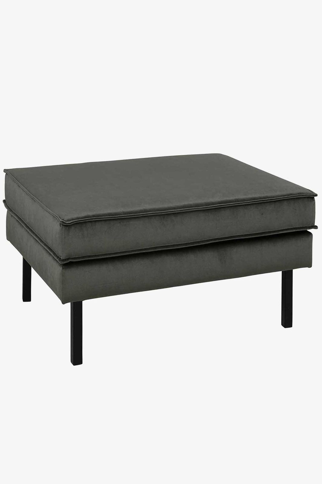 Amsterdam velvet hocker donkergroen