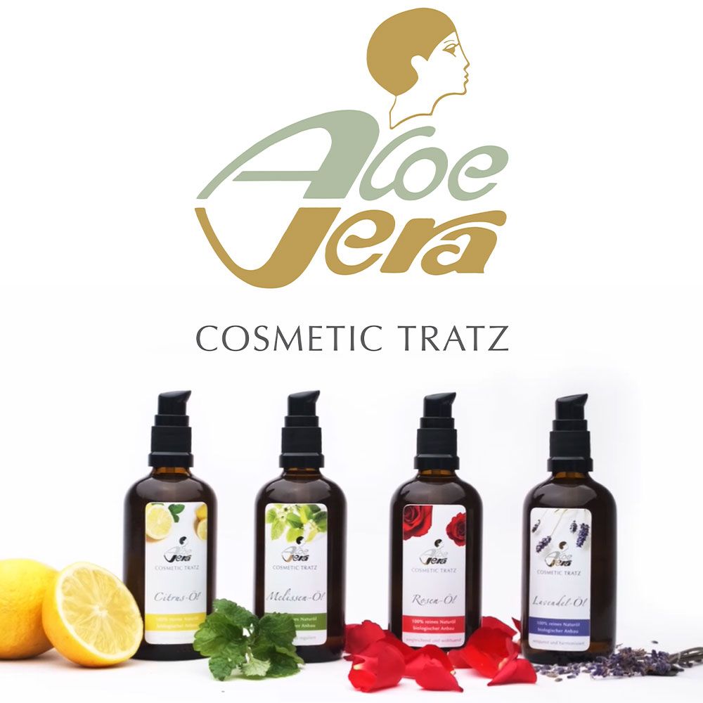 Aloe Vera Cosmetic Tratz Rosen-Öl
