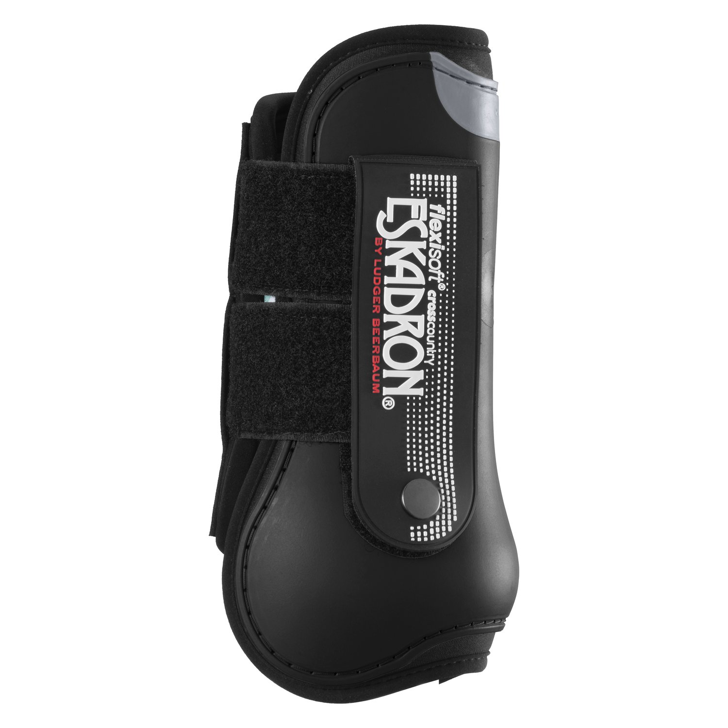 ESKADRON Hightech-Gamaschen Flexisoft Cross Country, vorne  - black - Warmblut