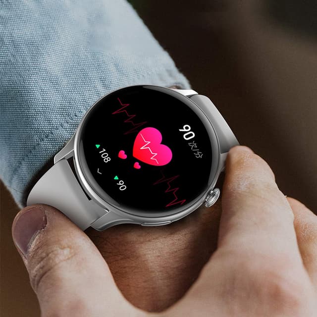 Smart Watch Multi-Sport Modes Watch Sølv