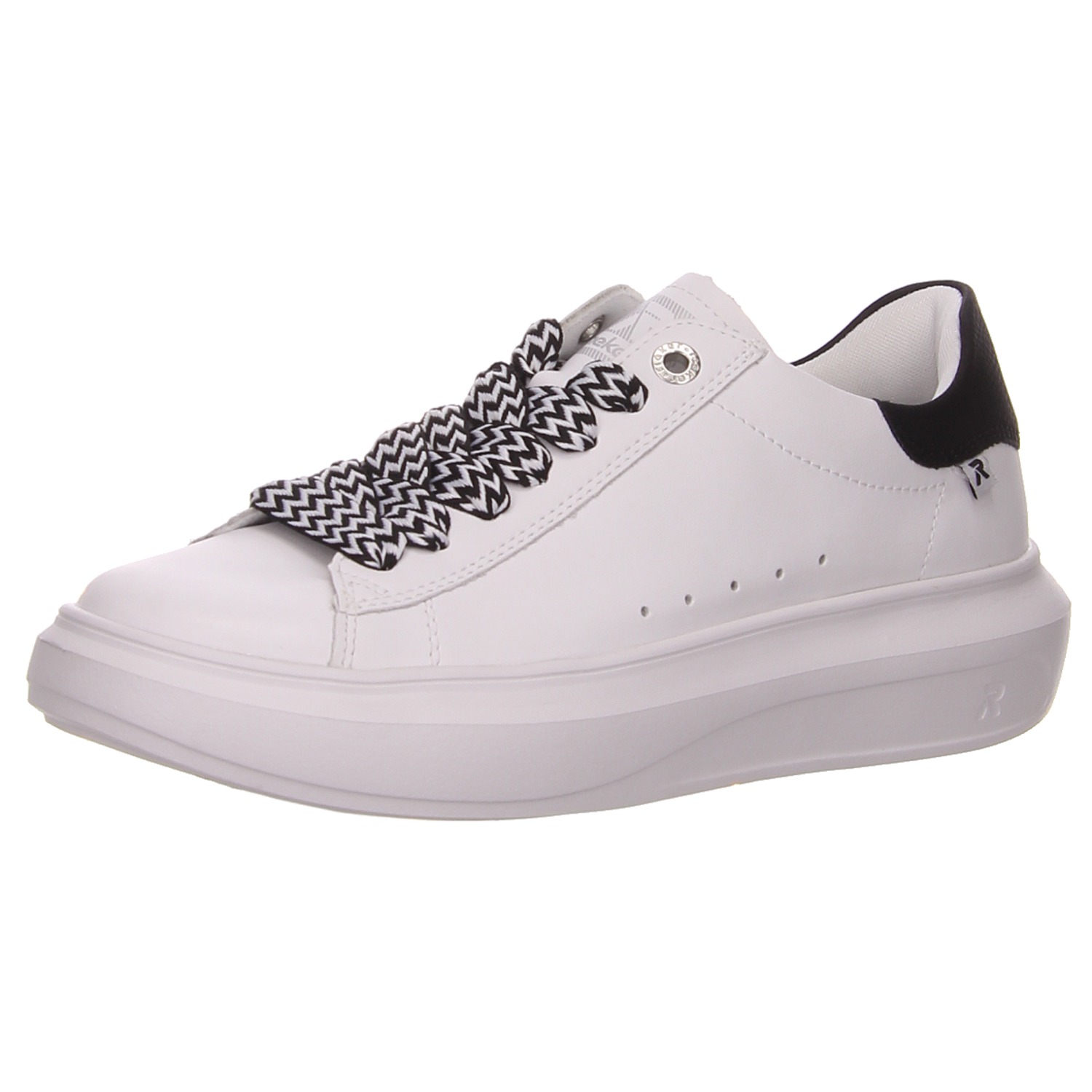 Rieker Sneaker weiß weiss/weiss kombi