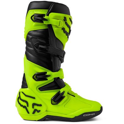 Bottes cross Fox COMP 2025 - Jaune / Noir