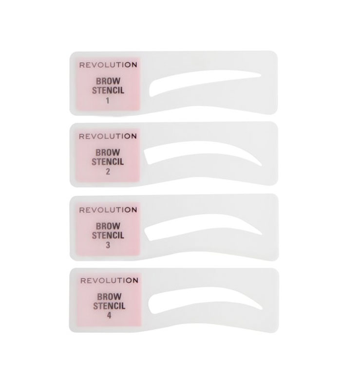 Revolution - Brow Powder Eyebrow Kit - Ash Brown