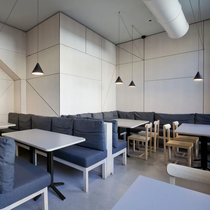 Flos - String Light Pendelleuchte, Kegelkopf, Kabellänge: 12 m, weiss