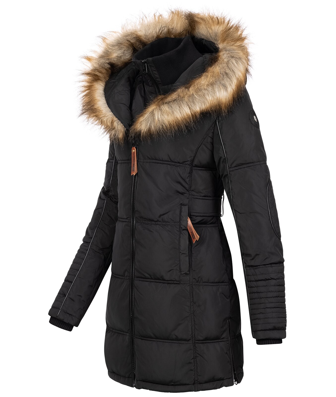 Geographical Norway Winterjacke mit Kapuze Regular Fit