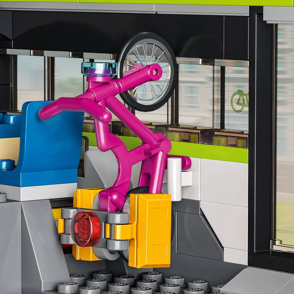 LEGO®CITY 60337 - LE TRAIN DE VOYAGEURS A GRANDE VITESSE
