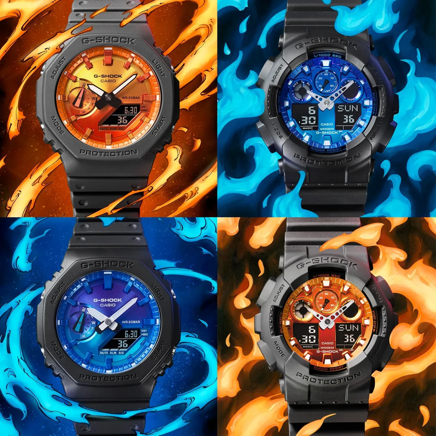 Casio G-Shock GA-2100FL-8AER