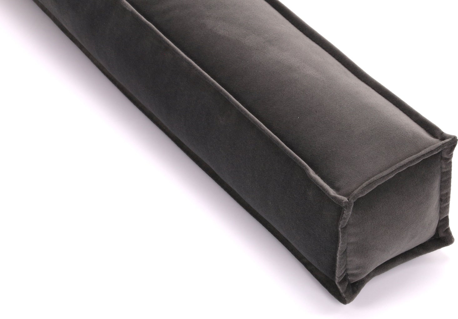 Tochtstopper Velours antraciet 95 x 10 x 10 cm