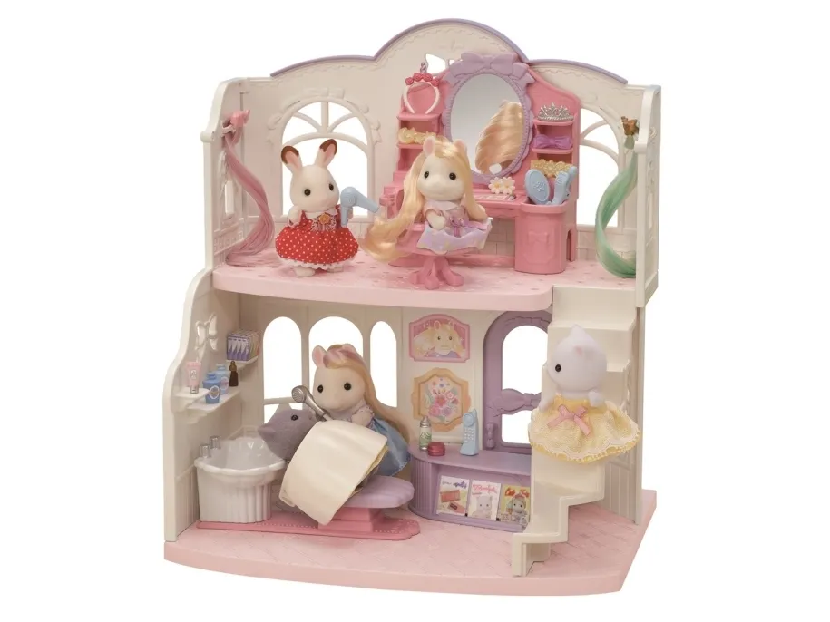 Sylvanian Families Pony Frisørsalon med figur